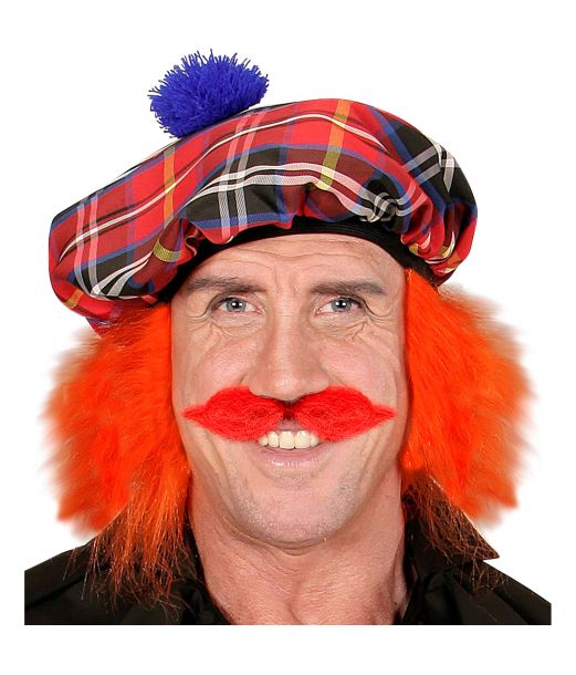 Rødt Moustache