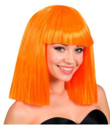Neonorange showgirl peruk