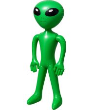 Oppustelig Alien 90 cm.