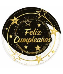 Tallerkner, Feliz cumpleaños 6 stk