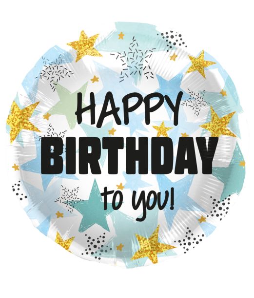 Happy birthday to you Folieballon 45 cm