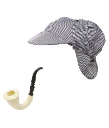 Detektivset, hatt och pipa