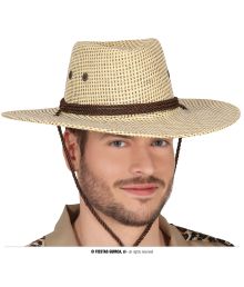 Cowboyhatt, brunrutig