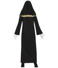 Besatt nunna-maskeraddräkt