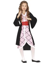 Kimono maskeraddräkt för flickor