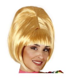 Blond 60-tals peruk