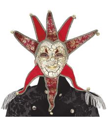 Röd venetiansk mask