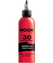 Neon UV Stofmaling rød