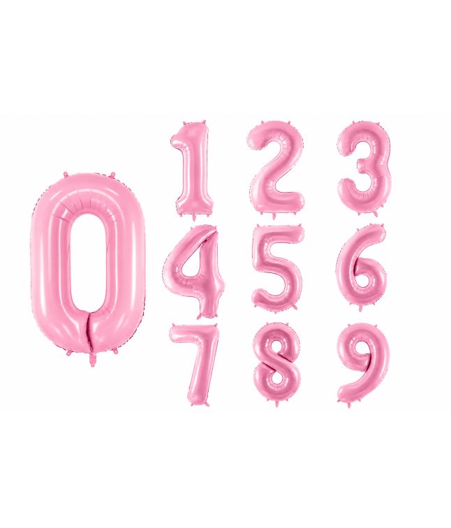 Folieballon pink 86 cm 2