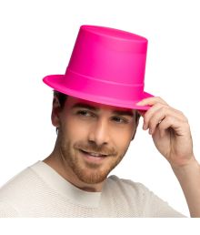 Hat neon pink UV
