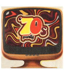 70s Party servietter 33x33 cm