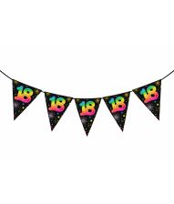 Festi vimpelguirlande 18 år