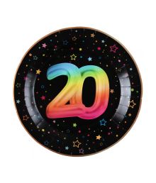 Festi paptallerken 20 år ø22,5 cm