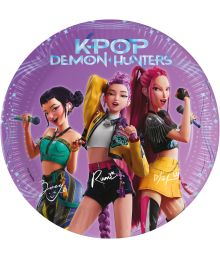 K-pop tallerken 19,5 cm. 8 stk.