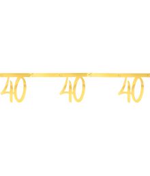 Guld banner 40 år