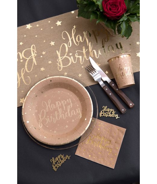 Natur Happy birthday papkrus 27 cl