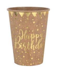 Natur Happy birthday papkrus 27 cl