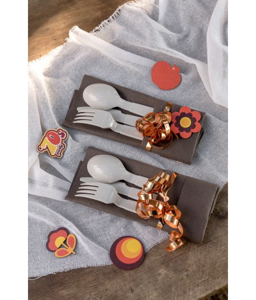70s party bord deko 10 stk