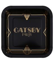 Gatsby paptallerken 23x23 cm