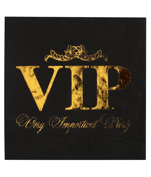 VIP servietter 33x33