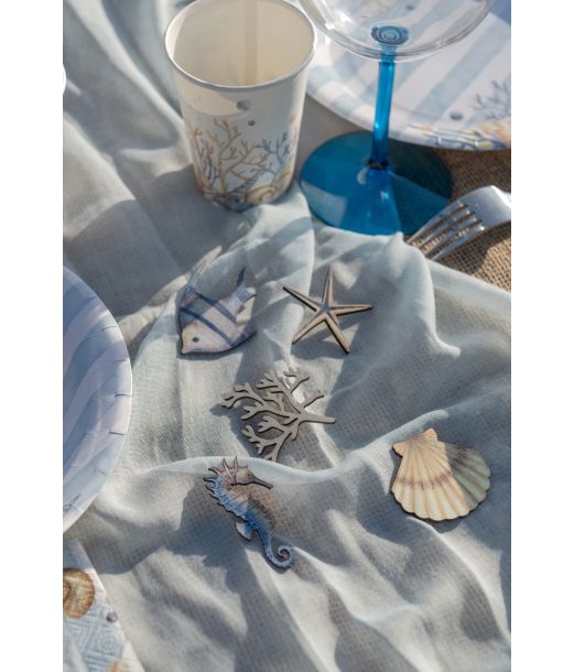 Havet bord deko 10 stk