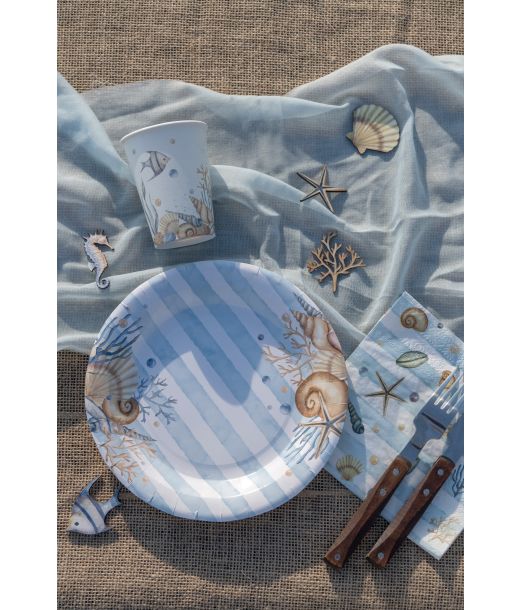 Havet bord deko 10 stk