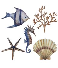 Havet bord deko 10 stk