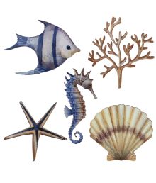 Havet bord deko 10 stk