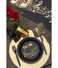 Musik servietter 25x25 