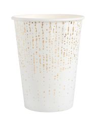 Hvid bubbles papkrus 27 cl
