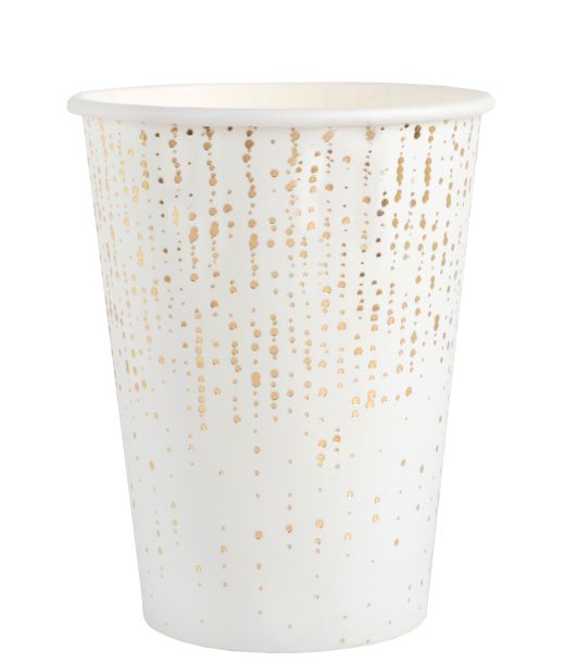 Hvid bubbles papkrus 27 cl