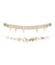 Safari födelsedagsbanner, 1,8 m