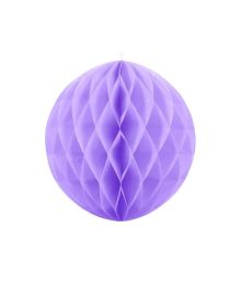 Ljuslila honeycomb-kula, 20 cm.