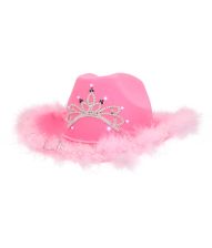 Pink cowboyhat LED