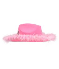 Pink cowboyhat LED