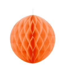 Orange honeycomb boll, 20 cm