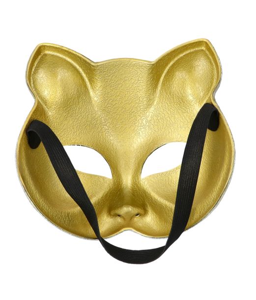 Guld disko katmask