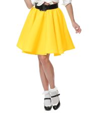 Rock´n roll skirt gul