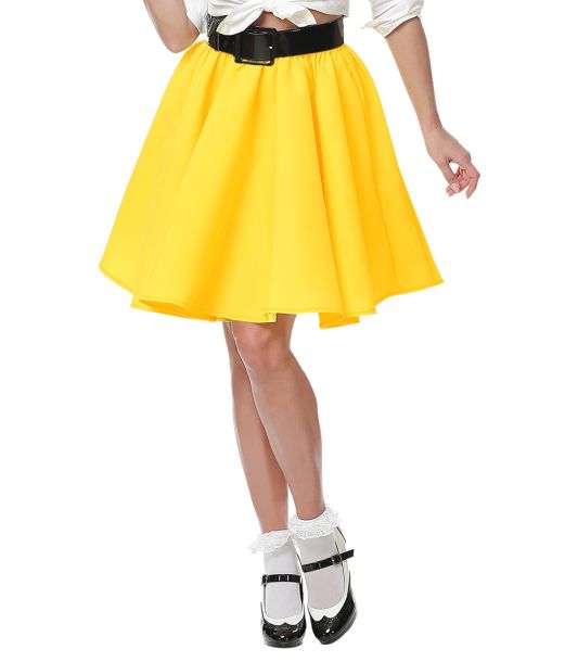 Rock´n roll skirt gul