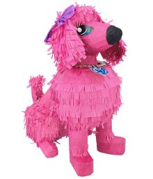 Rosa puddel pinata