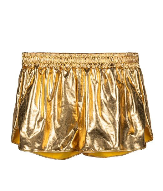 Hotpants guld M