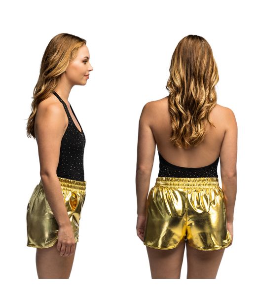 Hotpants guld M