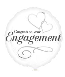 Engagement folieballon 43 cm