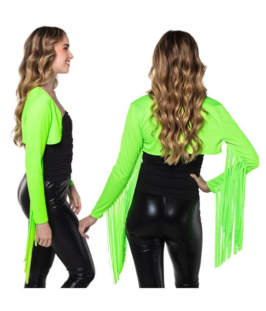 Rave bolero neon grøn M/L