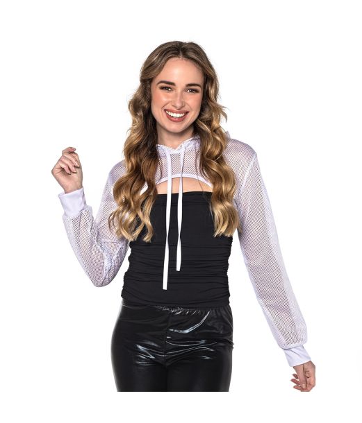 Net bolero hvid M