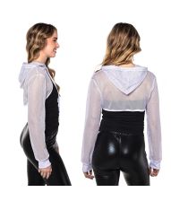 Net bolero hvid M