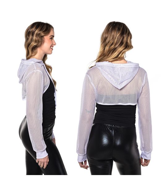 Net bolero hvid M