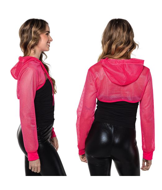 Net bolero neon pink M