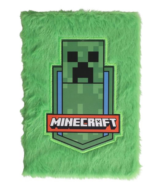 Minecraft fluffy notesbog