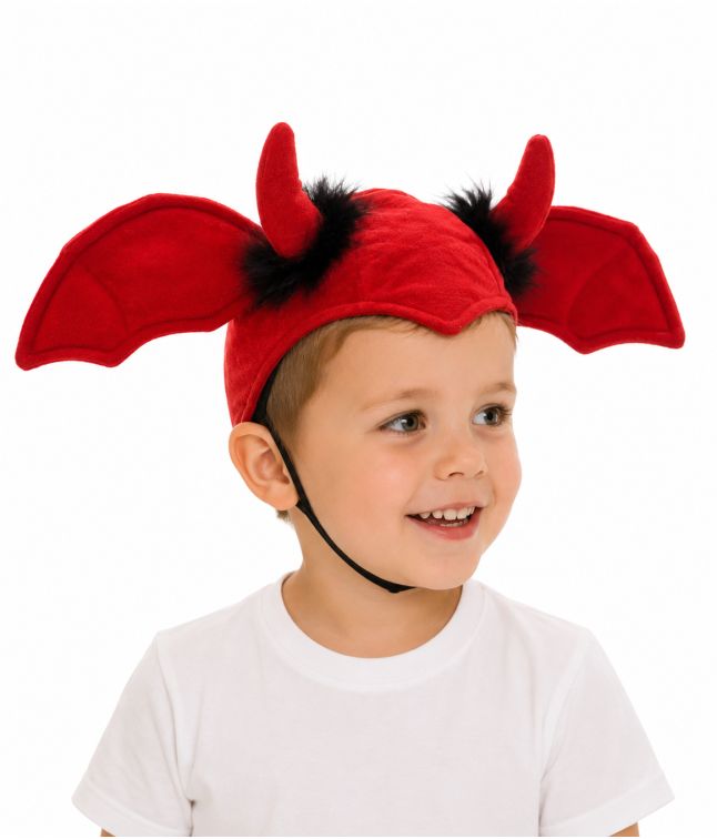 Djævel hat, børne str 